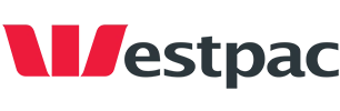 Logo with a red stylized 'W' followed by dark gray wordmark text to the right, representing the brand.